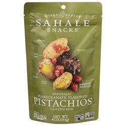 Sahale Snacks Snack Better Pistachios Glazed Mix Naturally Pomegranate Flavored - 4 Oz