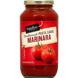 Signature Select Pasta Sauce Marinara Jar - 25 Oz