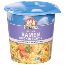 Dr. Mcdougalls Soup Organic Vegan Ramen Chicken Flavor - 1.8 Oz