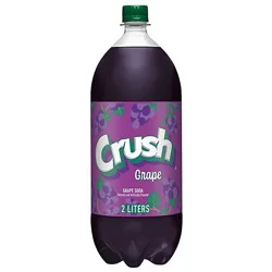 Crush Grape Soda Bottle - 2 Liter