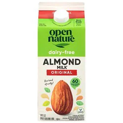 Open Nature Almond Milk Original Half Gallon - 64 Fl. Oz.