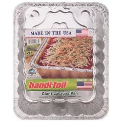 Handi-Foil Pan Foil Lasagna Giant Family Size - Each