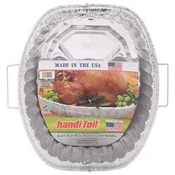 Handi-Foil Roaster Rack Giant Oval With Handles - Each