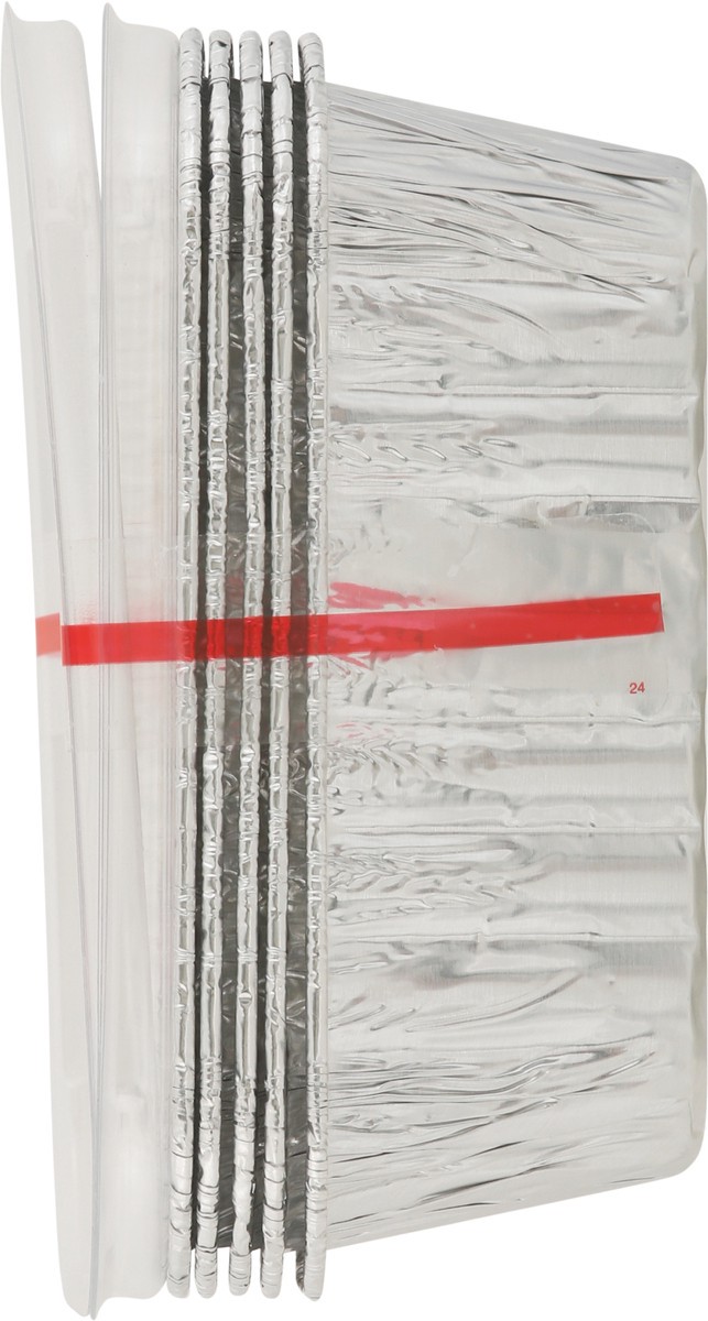 slide 8 of 11, Handi-Foil Loaf Pan With Lid 1 Lb - 5 Count, 5 ct