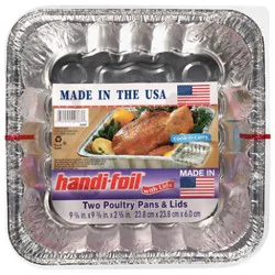 Handi-Foil Pans & Lids Poultry - 2 Count