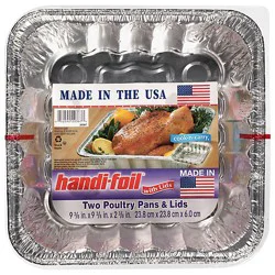 Handi-Foil Pans & Lids Poultry - 2 Count
