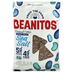 Beanitos Bean Chips Black Original Omg Sea Salt - 5 Oz
