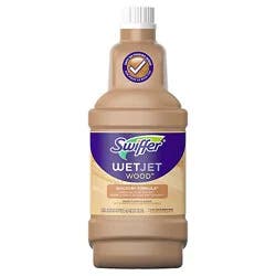 Swiffer Wetjet Floor Cleaner Wood Quickdry Formula - 42.2 Fl. Oz.