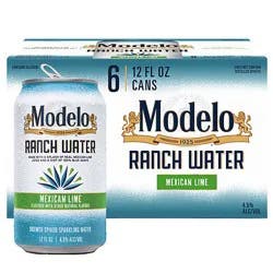 Modelo Ranch Water Spiked Sparkling Water 4.5% Abv Can - 6-12 Fl. Oz.