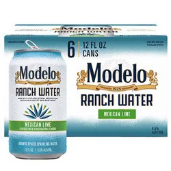 Modelo Ranch Water Spiked Sparkling Water 4.5% Abv Can - 6-12 Fl. Oz.