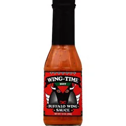 Wing-Time Sauce Buffalo Wing Hot - 13 Oz