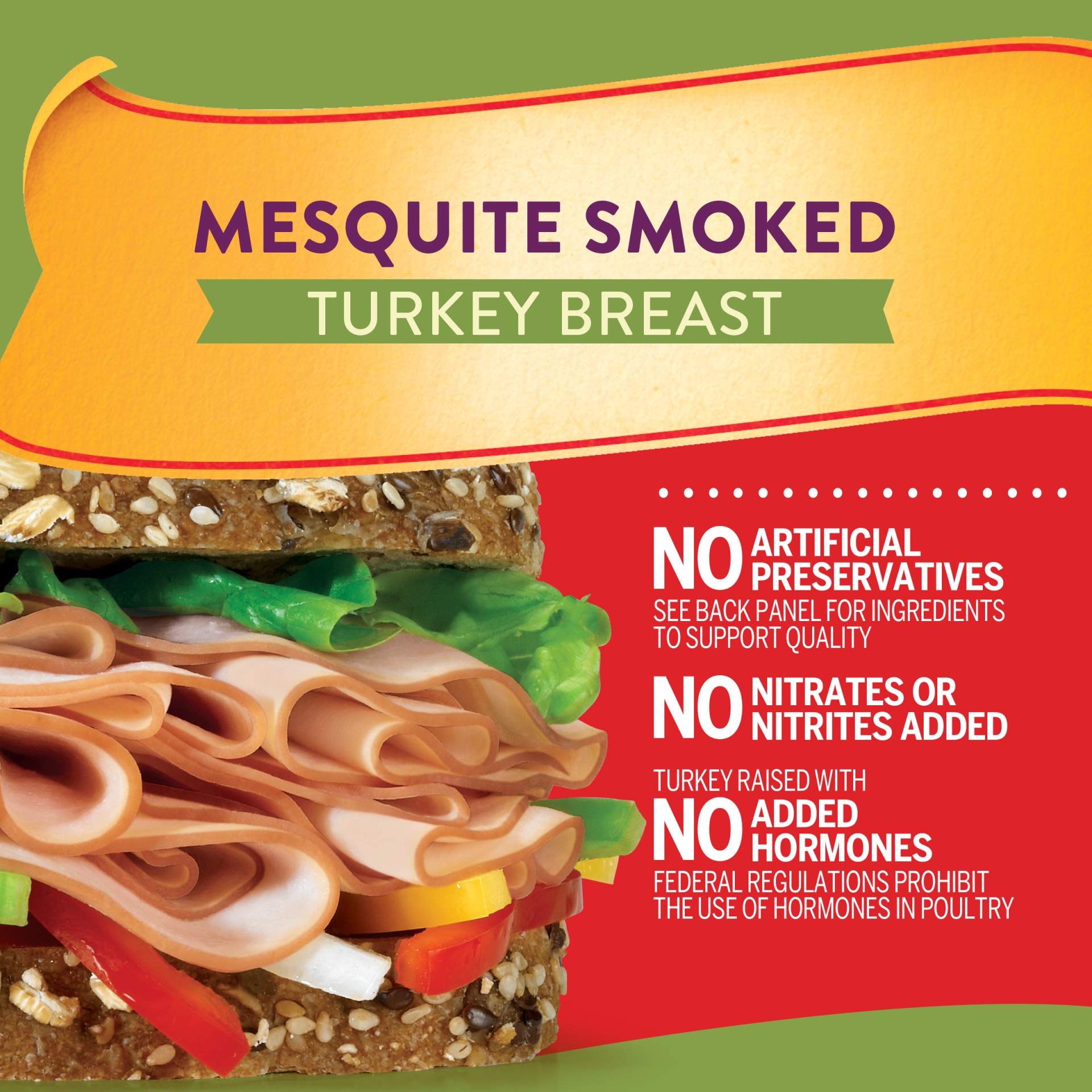 slide 2 of 9, Oscar Mayer Deli Fresh Mesquite Smoked Turkey Breast Sliced Lunch Meat Family Size - 16oz, 