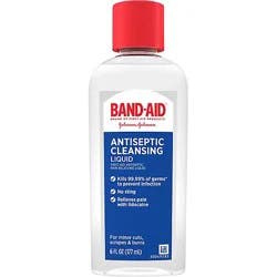 Band-Aid Antiseptic Cleansing Liquid - 6 Fl. Oz.