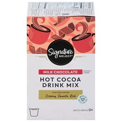 Signature Select Cocoa Hot Pods Milk Chocolate - 12 Count