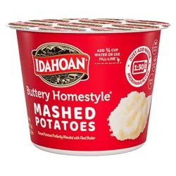 Idahoan Buttery Homestyle Mashed Potatoes Individual Cup - 1.5 Oz