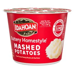 Idahoan Buttery Homestyle Mashed Potatoes Individual Cup - 1.5 Oz