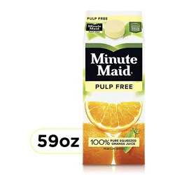 Minute Maid Orange Juice Pulp Free - Fruit Juice Drink - 59 Fl. Oz.