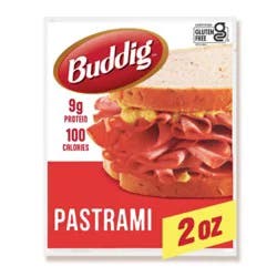 Buddig Deli Thin Original Pastrami - 2 Oz