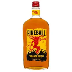 Fireball Hot Cinnamon Blended Whisky 66 Proof In Bottle - 750 Ml