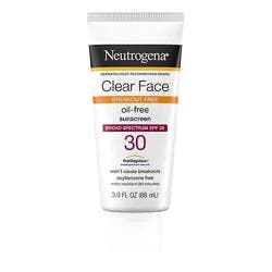 Neutrogena Clear Face Liquid-Lotion Sunscreen Break-Out Free Spf 30 - 3 Fl. Oz.
