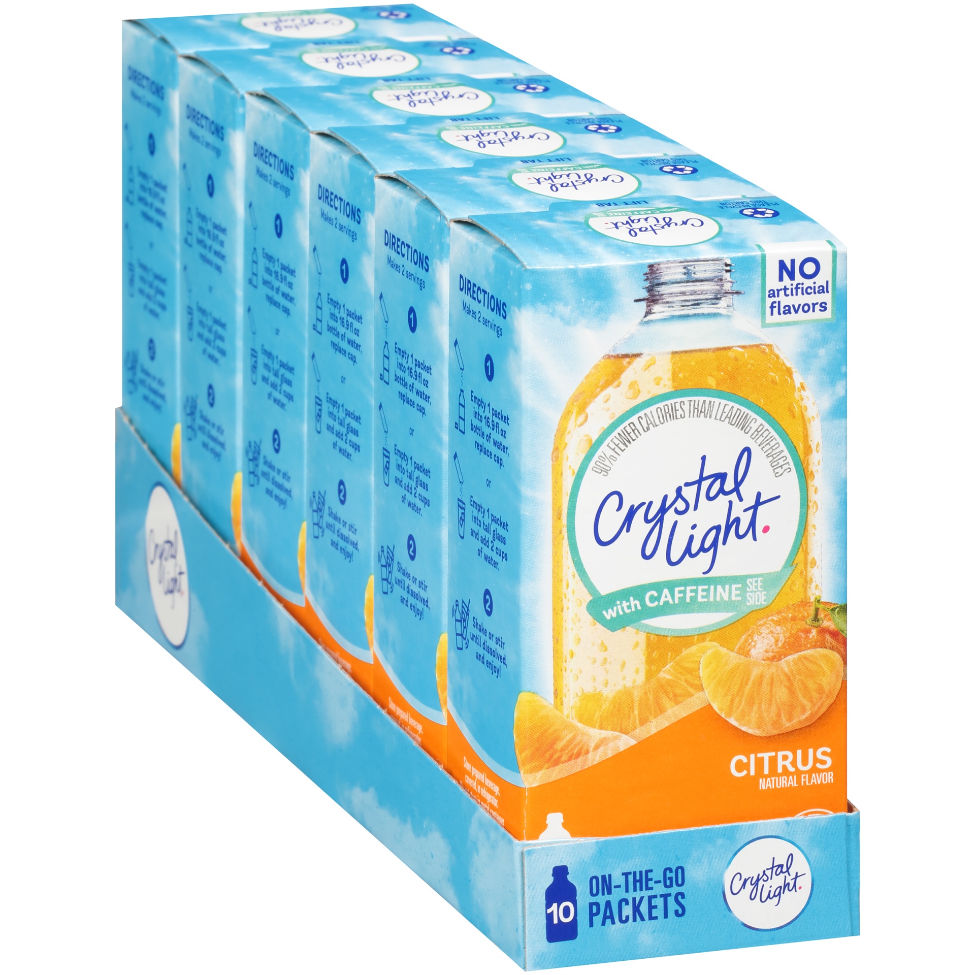 Crystal Light Citrus Naturally Flavored Powdered Drink Mix with ...