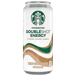 Starbucks Doubleshot Energy Coffee Beverage White Chocolate - 15 Fl. Oz.