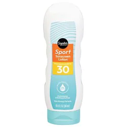 Signature Select/care Sport Sunscreen Lotion Water Resistant Non Greasy Spf 30 - 10.4 Fl. Oz.