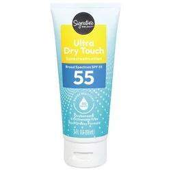 Signature Select Ultra Dry Touch Sunscreen Lotion Spf 55 - 3 Fl. Oz.