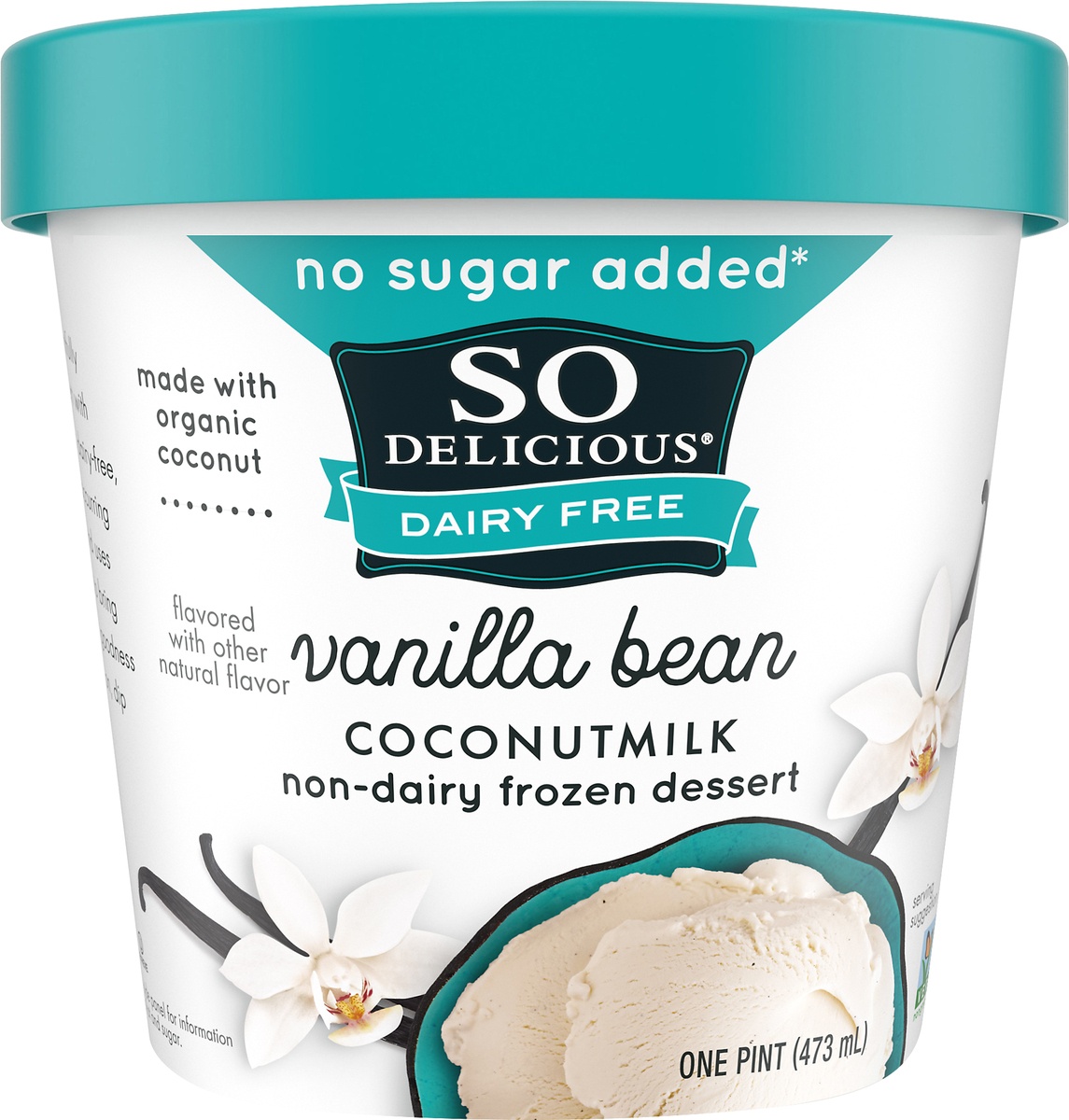 slide 7 of 8, So Delicious Coconut Milk Vanilla Bean Frozen Dessert, 16 oz