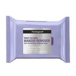 Neutrogena Night Calming Makeup Remover Cleansing Wipes - 25 Count