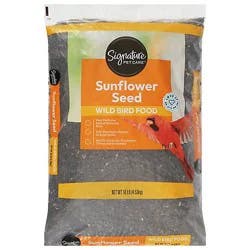 Signature Pet Care Wild Bird Food Premium Sunflower Seeds - 10 Lb