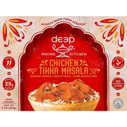 Deep Indian Kitchen Chicken Tikka Masala With Cumin Rice - 9 Oz