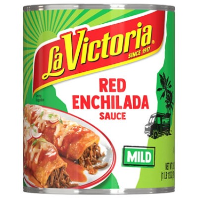 slide 1 of 1, La Victoria Sauce Enchilada Red Mild Can - 28 Oz, 28 oz
