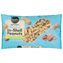 Signature Select/farms Peanuts Roasted & Unsalted - 32 Oz