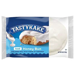 Tastykake Iced Honey Bun Individually Wrapped Pastry Snack 6 Oz