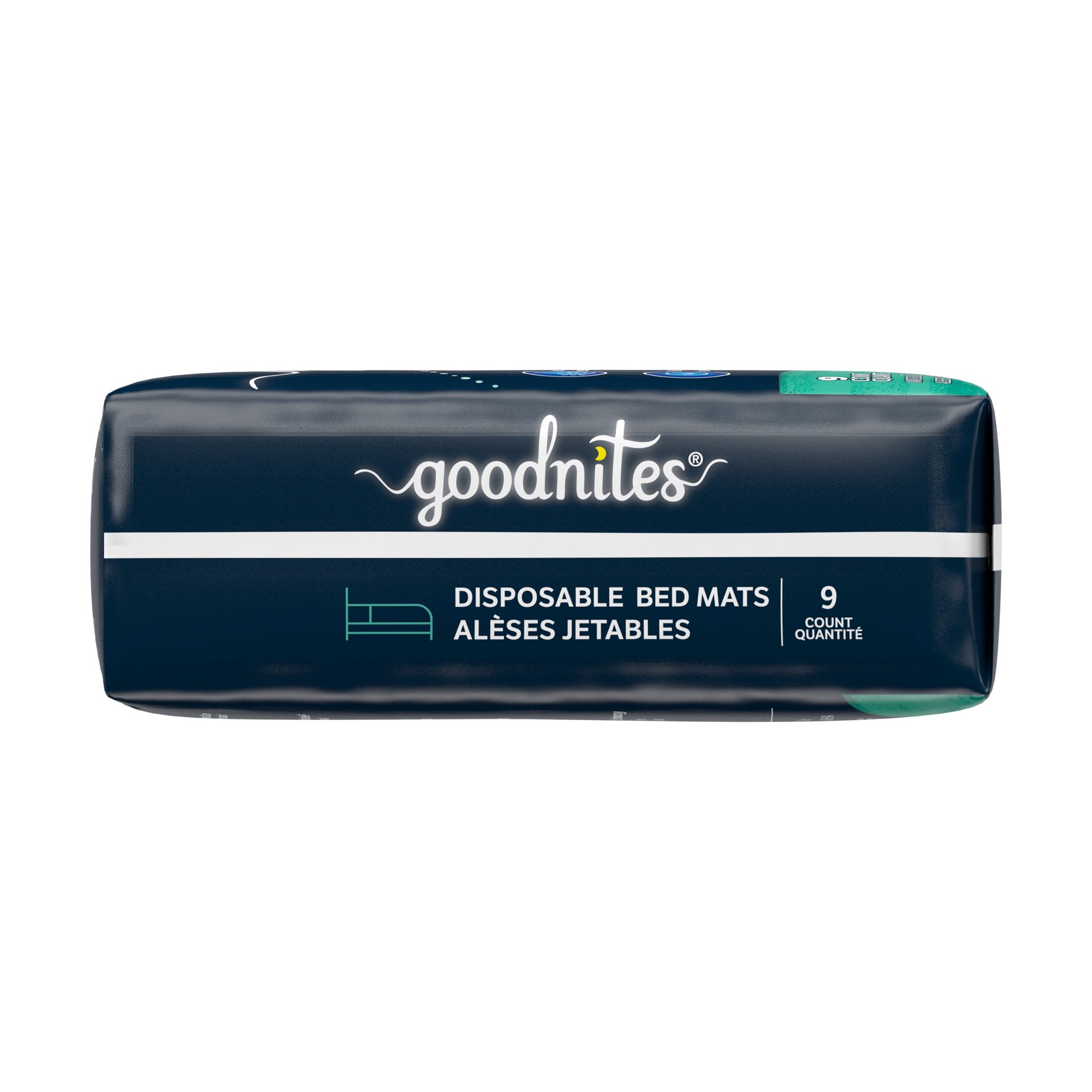slide 4 of 5, Goodnites Disposable Bed Pads For Bedwetting - 9 Count, 9 ct