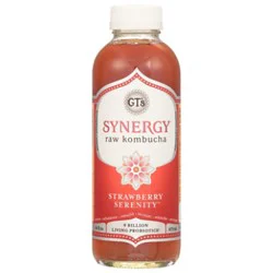 Synergy The Real Kombucha Strawberry Serenity - 16 Fl. Oz.