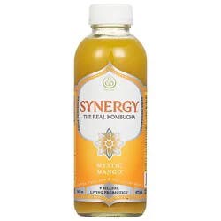 Synergy The Real Kombucha Mystic Mango - 16 Fl. Oz.