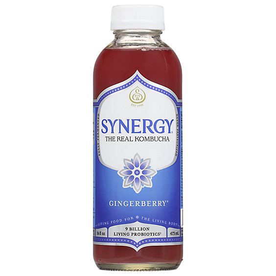 slide 1 of 1, Gt's Synergy Gingerberry Kombucha - 16 Oz., 16 fl oz