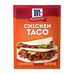 Mccormick Chicken Taco Seasoning Mix - 1 Oz