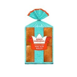 King's Hawaiian Original Sweet Mini Sub Rolls - 12 Oz