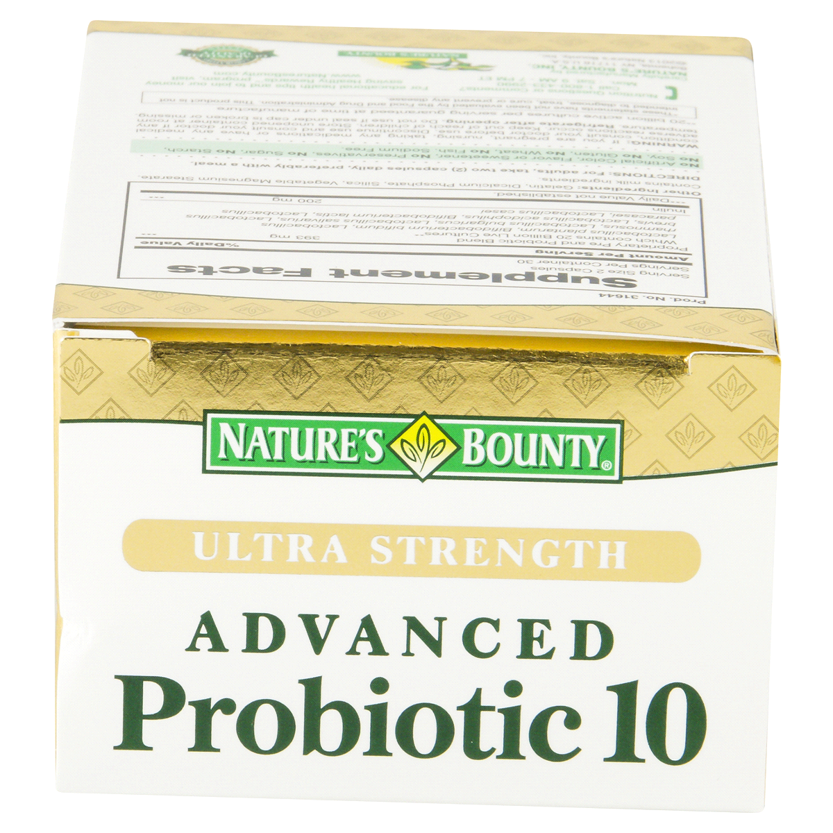 slide 3 of 6, Nature's Bounty Natures Bounty Ultra Strength Capsules Probiotic 10 - 60 Count, 60 ct