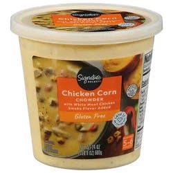 Signature Select Chicken & Corn Chowder Soup - 24 Oz