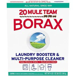 20 Mule Team Detergent Booster Borax Box - 65 Oz