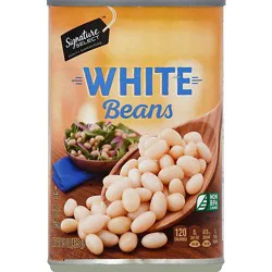 Signature Select Beans White - 15.5 Oz