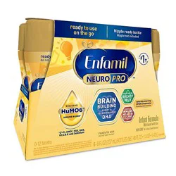 Enfamil Neuropro Infant Formula Milk Based Liquid With Iron Ready To Use - 6-8 Fl Oz