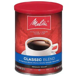 Melitta European Indulgence Coffee Extra Fine Grind Medium Roast 3 Classic Blend - 11 Oz
