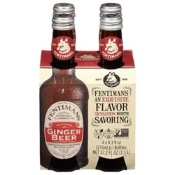 Fentimans Soda Biere Gingembre Ginger Beer Bottles - 4-9.3 Fl. Oz.