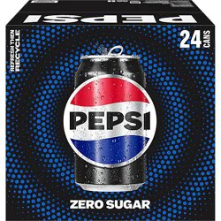 Pepsi Cola Diet Max Invigorating Soda Cans - 24-12 Fl. Oz.