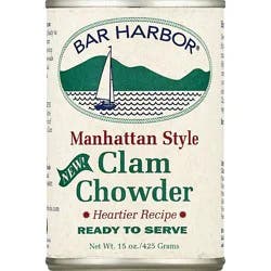 Bar Harbor Chowder Condensed Clam Manhattan Style - 15 Oz